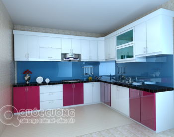 Tủ bếp Acrylic AR08